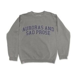 Taylor Swift Official Merch Folklore Auroras and Prose Crewneck Sweatshirt Small